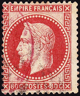  1867  .  III . 80c .  30 
